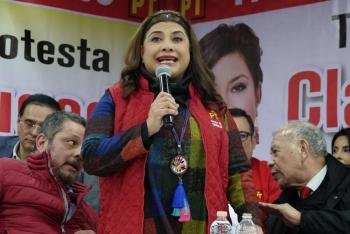 Clara Brugada niega participación en supuesto audio a favor de Santiago Taboada