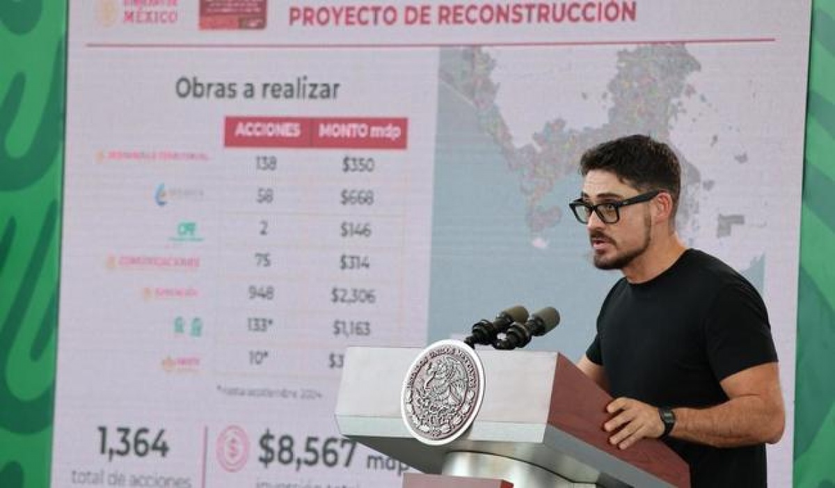 Sedatu anuncia reconstrucción de espacios públicos en Acapulco y Coyuca de Benítez tras el huracán Otis