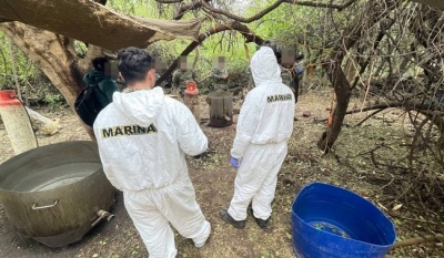 Desarticulación de mega laboratorio en Sonora acción histórica de la armada de México 