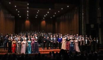 Celebró el EOBA la gala Opereando y la develación de una placa por su primera década, en el Palacio de Bellas Artes