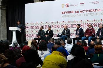 Quinto informe de actividades de la autoridad del centro histórico de la ciudad de méxico 2023 logros y perspectivas 