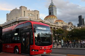 Concluye la electrificación de la línea 4 de metrobús 55 nuevos autobuses eléctricos en operación 