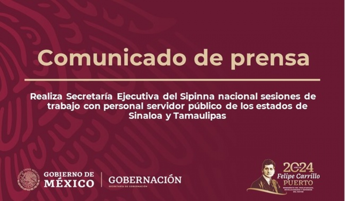 Sipinna fortalece protección de derechos de niños y adolescentes en Sinaloa y Tamaulipas