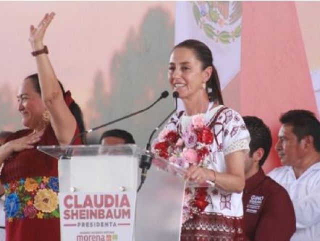 Claudia Sheinbaum reafirma su compromiso con el Tren Maya en Quintana Roo