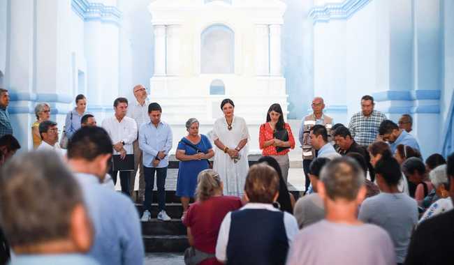 Supervisión de obras en templos históricos de Morelos por parte de Secretaría de Cultura