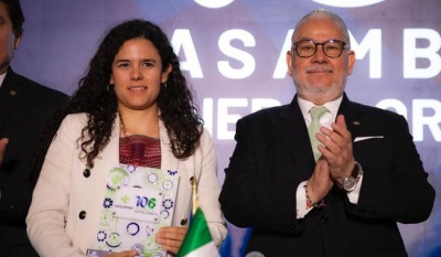 Luisa María Alcalde clausura la 106 Asamblea de Concamin enfatizando la colaboración y el diálogo
