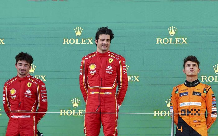 Sainz Conquista el Gran Premio de Australia; 