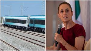 Claudia Sheinbaum: llama a investigación del descarrilamiento del tren maya en Oaxaca 