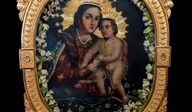 Restauración de La Virgen del Refugio del Convento de Guadalupe Zacatecas