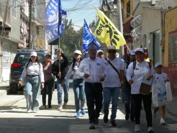 Daniel Ordoñez lidera las encuestas para la alcaldía de Iztacalco 