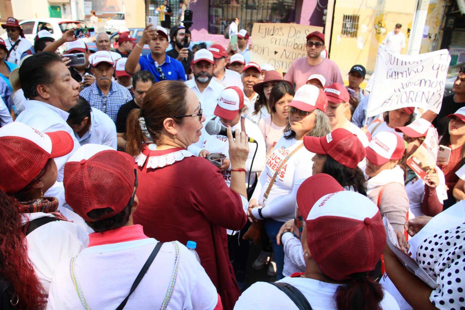 En San Cristóbal habrá Consejo Consultivo Ciudadano: Azucena Cisneros 