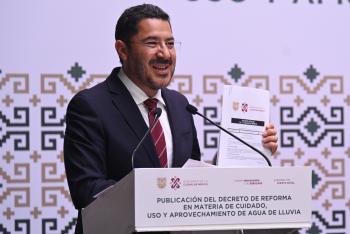 Ciudad de México Implementa Reforma Integral para Captación y Reúso de Agua de Lluvia