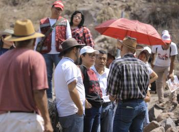 Promete Azucena Cisneros la Policía de Resguardo de la Sierra de Guadalupe 