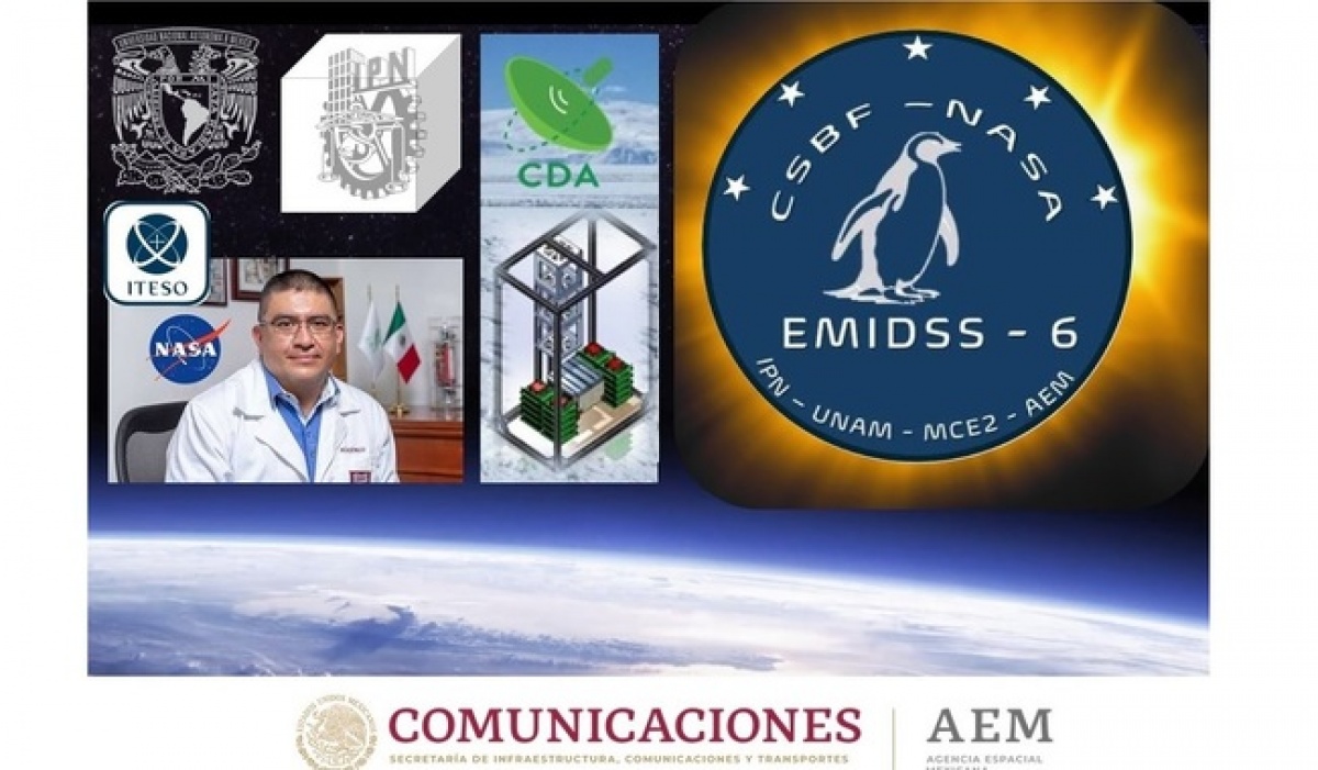 México Lanza el EMIDSS-6 en Misión Suborbital con NASA para Estudiar el Cambio Climático