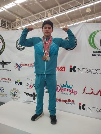 Ricardo Omar Torres Moreno, Campeón Nacional de Gimnasia Artística 2024 en Toluca