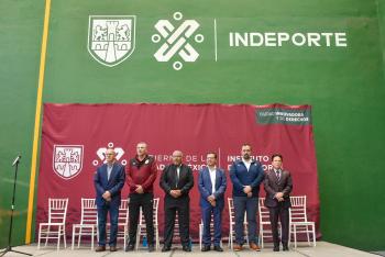Selección Juvenil de CDMX Abanderada para los JUDENEMS en Puebla