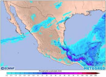 Zonas de inestabilidad con potencial ciclónico alivian la sequía en México