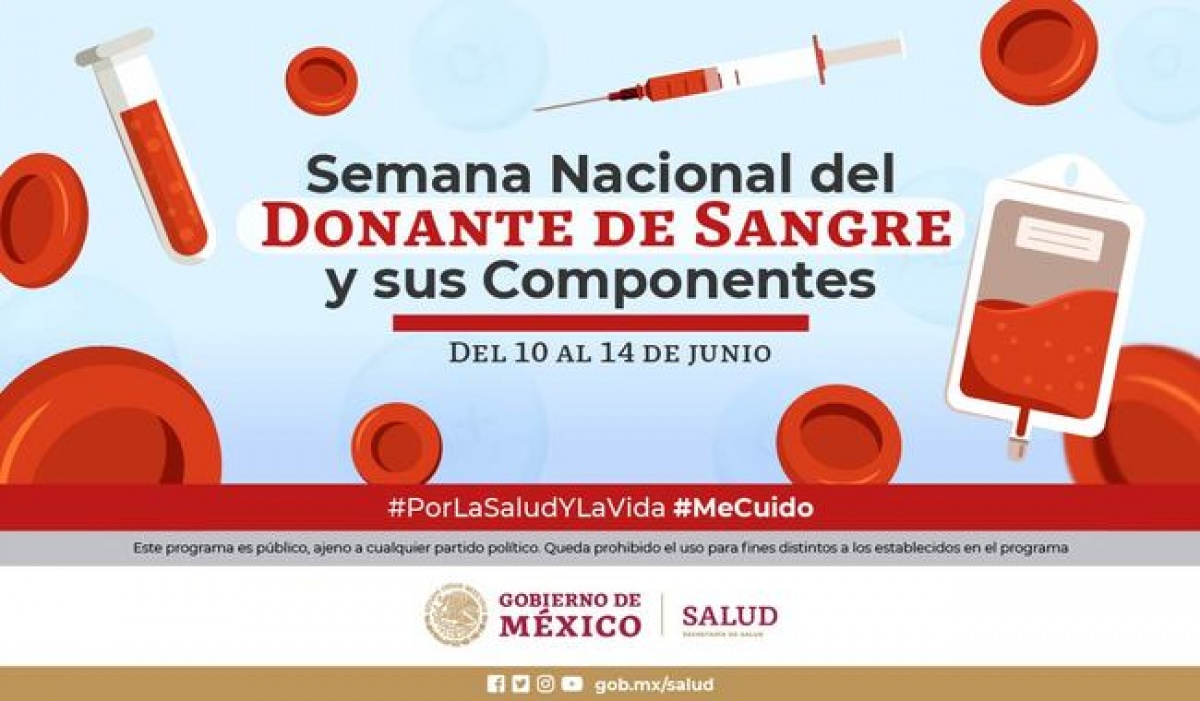 Aumento en Donación de Sangre en México: Semana Nacional de la Transfusión Sanguínea 2024