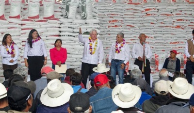 Entrega de Fertilizantes para el Bienestar en Oaxaca Beneficia a 225 Mil Agricultores
