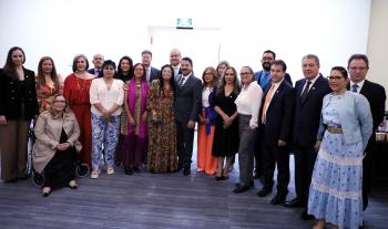 Gobierno de CDMX y CDHCM fortalecen colaboración para atender temas sociales en Informe Anual 2023
