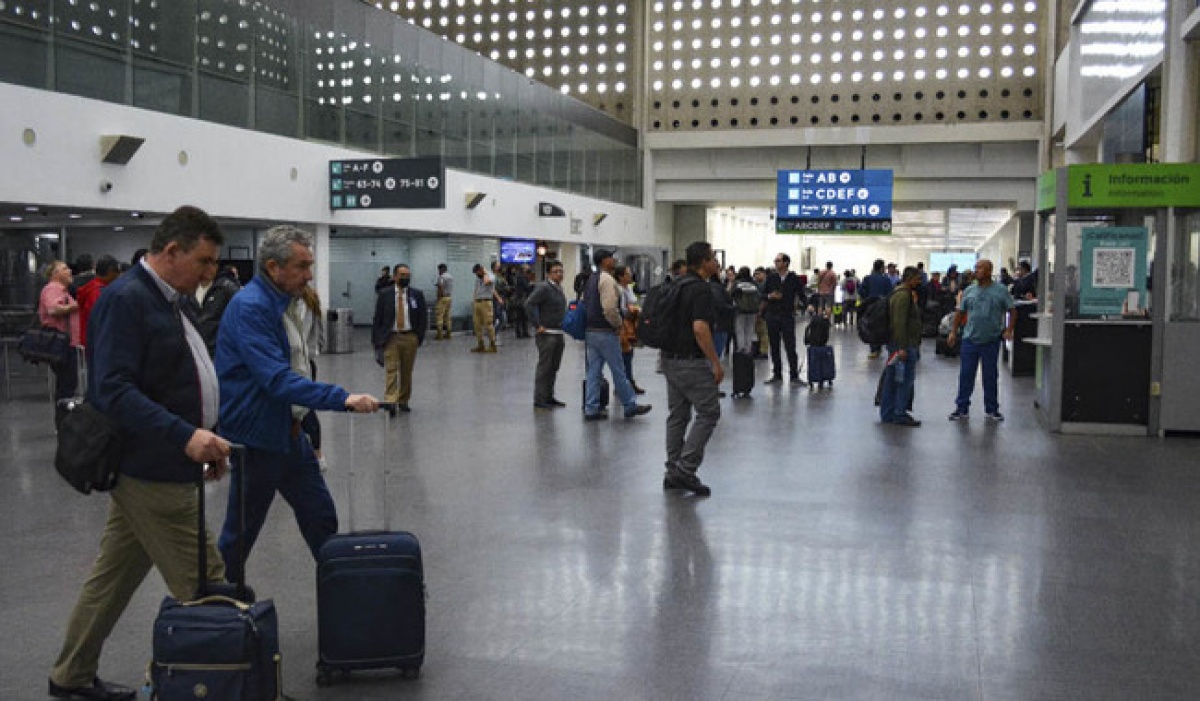 México Registra Incremento del 5.9% en Llegada de Turistas Internacionales Vía Aérea en 2024