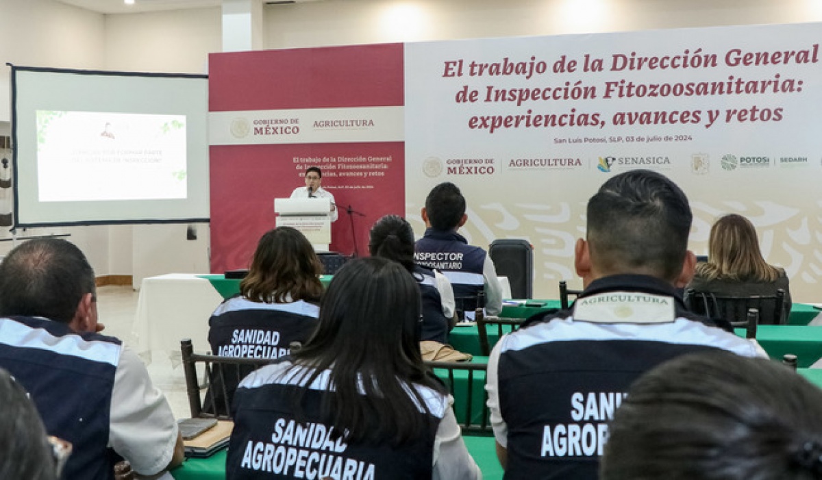 Inspectores agroalimentarios mantienen el estatus sanitario de México