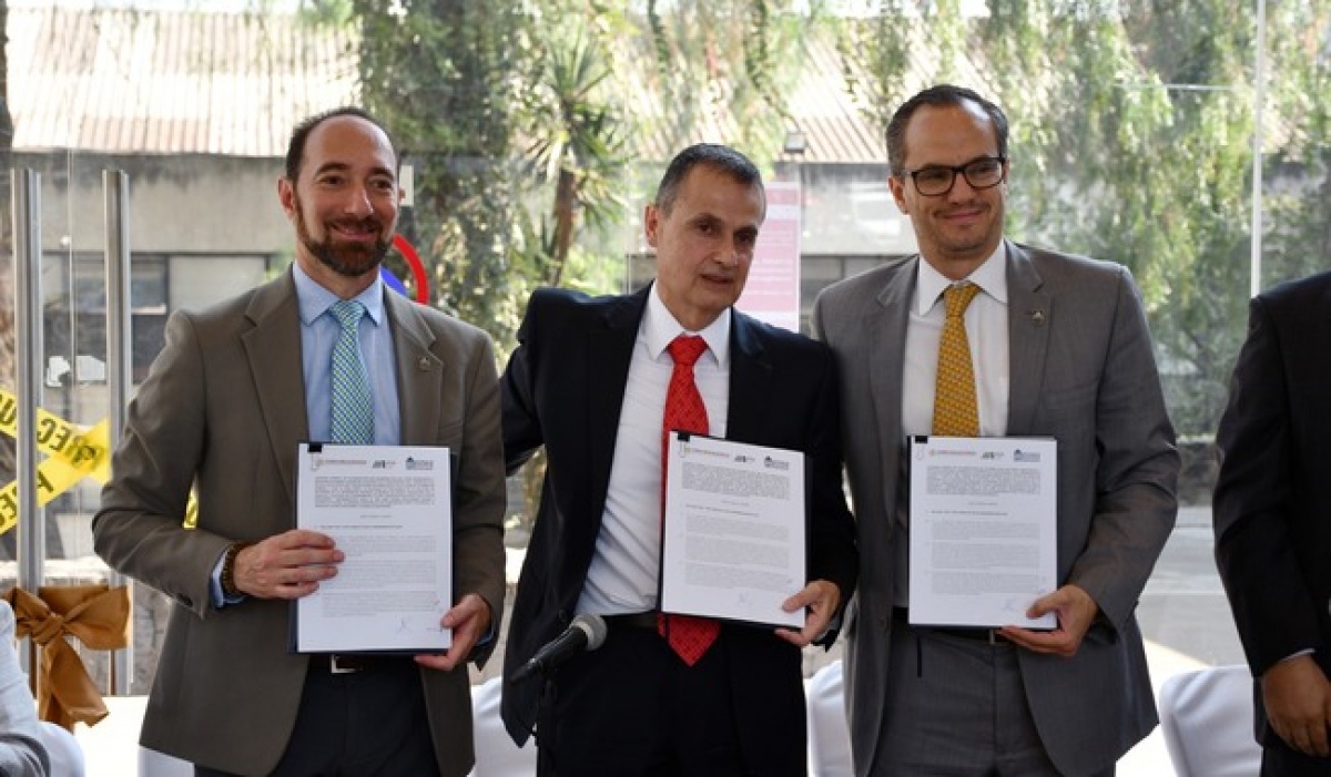 ASA y SEFI de la UNAM firman convenio para impulsar formación de ingenieros aeronáuticos