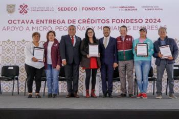 El gobierno de la CDMX supera récord de créditos otorgados a microempresas