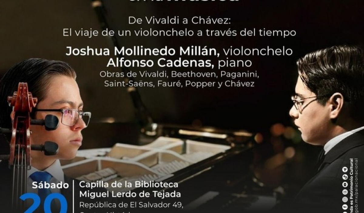 Recorrido musical desde el siglo XVIII hasta el XX en la biblioteca Miguel Lerdo de Tejada 