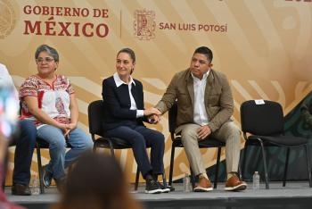 Claudia Sheinbaum Anuncia Construcción del Tren México-San Luis Potosí-Nuevo Laredo