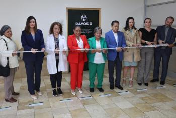 Gobierno estatal de San Luis Potosí inaugura moderna sala de Rayos X en el CREE