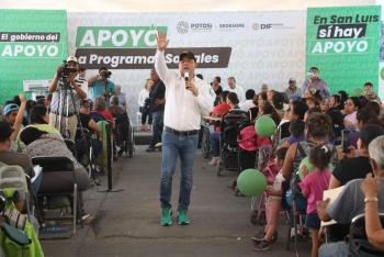 Ricardo Gallardo celebra la municipalización de Villa de Pozos y asegura apoyo total del Ejecutivo