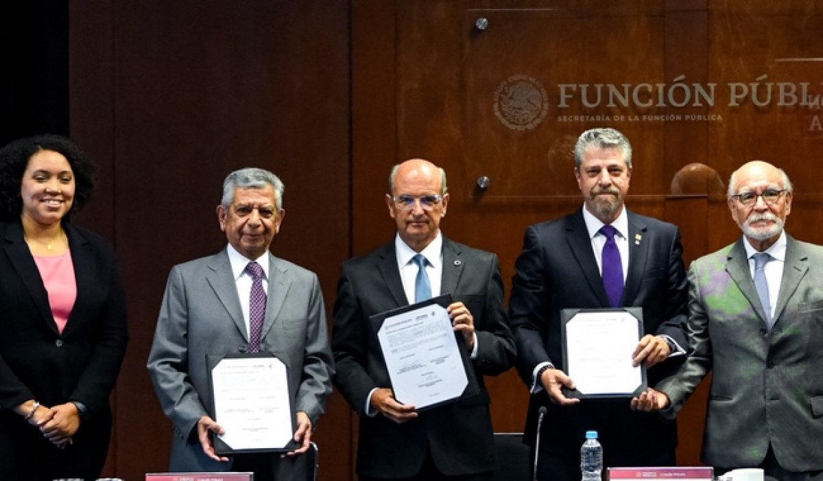 Firman convenio para promover integridad en la industria farmacéutica