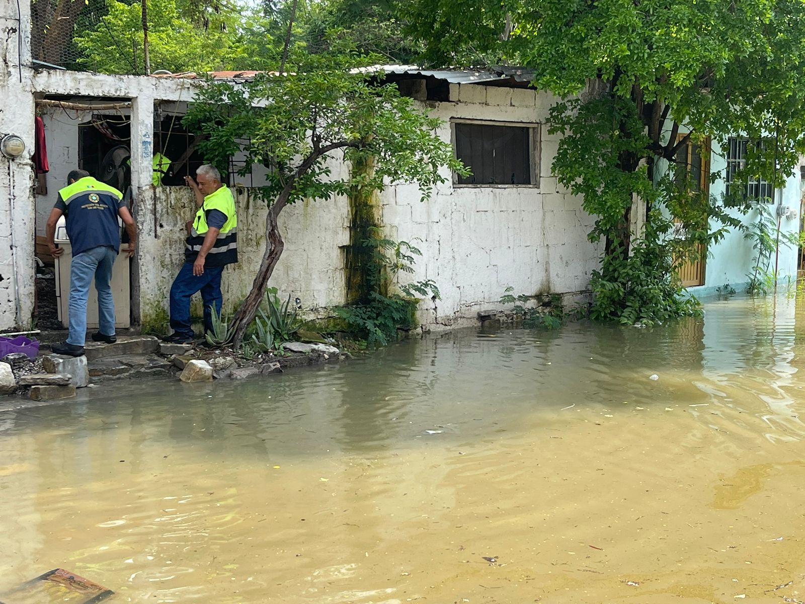 Gobierno del estado de San Luis Potosí mantiene apoyo a la ciudadanía por lluvias