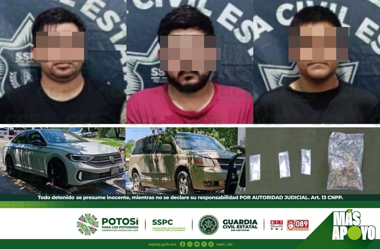 Guardia Civil Estatal captura a presuntos secuestradores en Ciudad Valles; están vinculados a grupo criminal