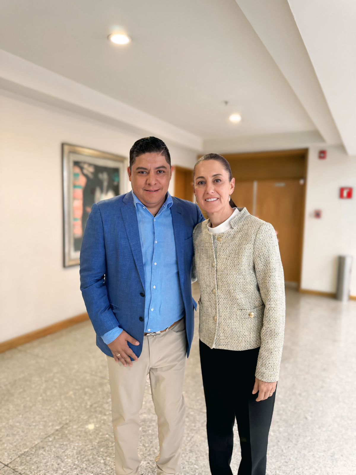 Ricardo Gallardo Presenta Proyectos de Infraestructura por Más de 14 Mil MDP a Claudia Sheinbaum