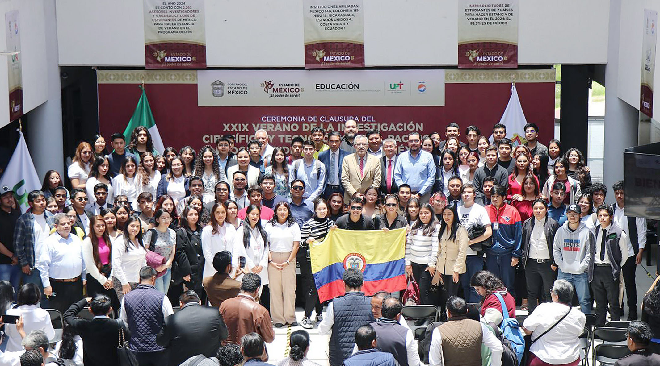 Estudiantes Mexiquenses Destacan en el XXIX Verano de Investigación Científica y Tecnológica del Pacífico 2024