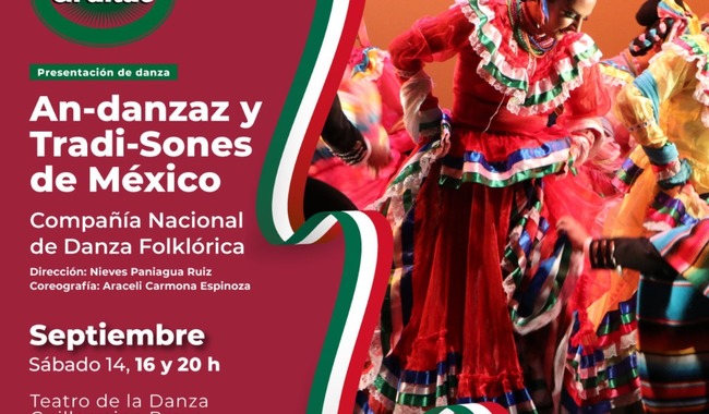 Teatro de la Danza Guillermina Bravo celebra la identidad mexicana con danzas folclóricas