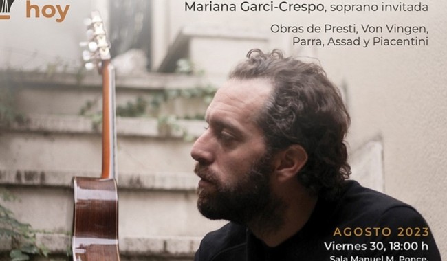 Giovanni Piacentini y Mariana Garci-Crespo: Un Homenaje a las Grandes Compositoras en Bellas Artes