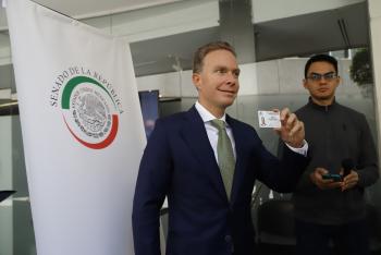 Manuel Velasco: "Seremos firmes aliados de Claudia Sheinbaum desde el Senado"