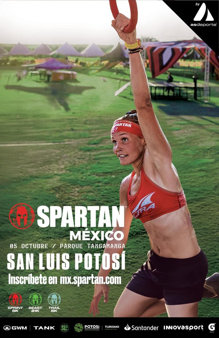 San Luis Potosí recibirá la Spartan Race 2024 en Parque Tangamanga I