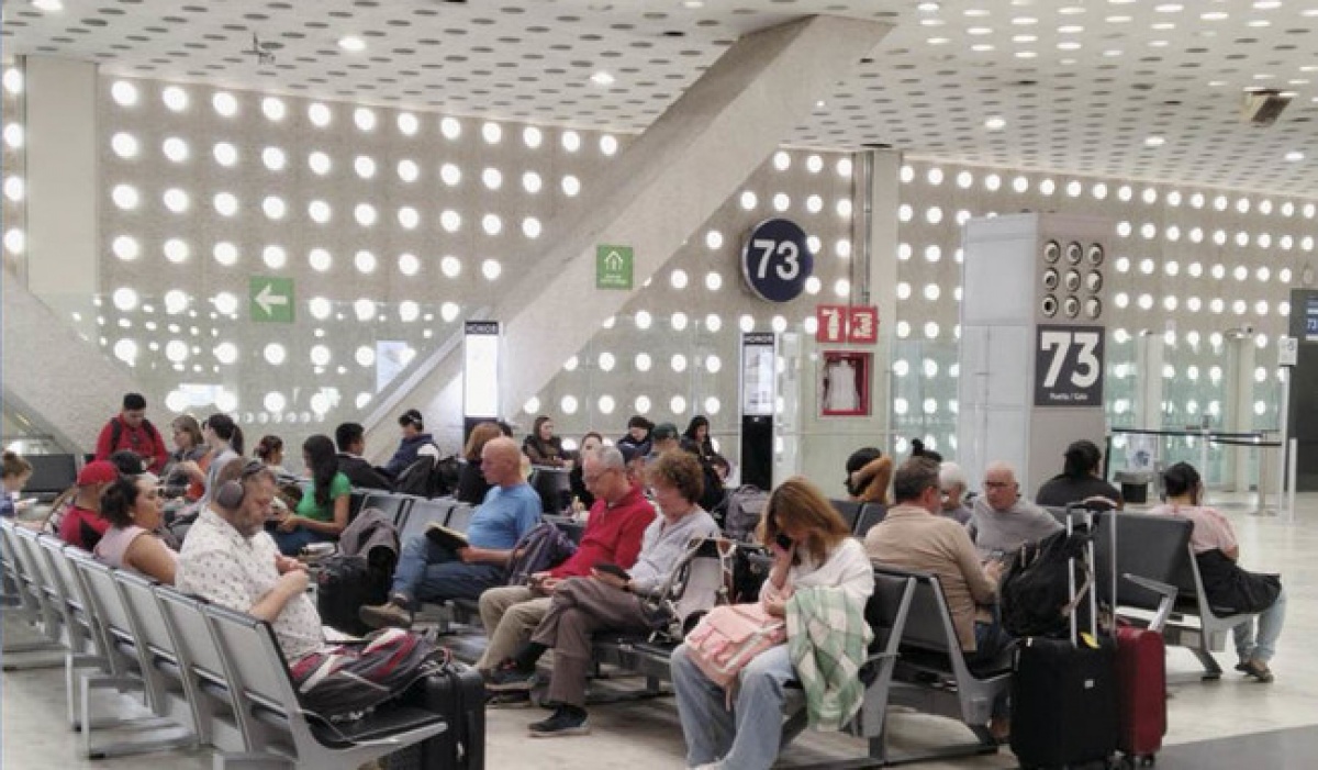 Aumenta la llegada de turistas internacionales a México vía aérea en 2024