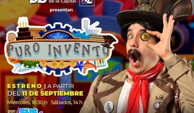 El Doctor Misterio estrena la serie infantil Puro invento en Canal 22 y Capital 21