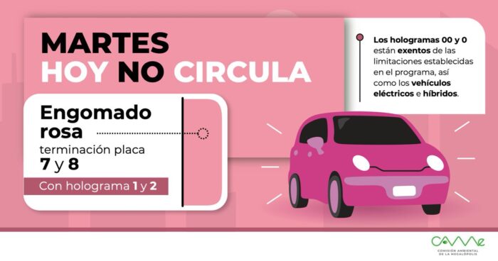 Hoy No Circula CDMX y Edomex: conoce los autos que no circulan este martes 10 de septiembre