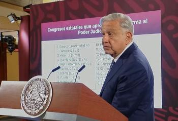 Estos son los estados que ya aprobaron la reforma judicial de AMLO en 2024