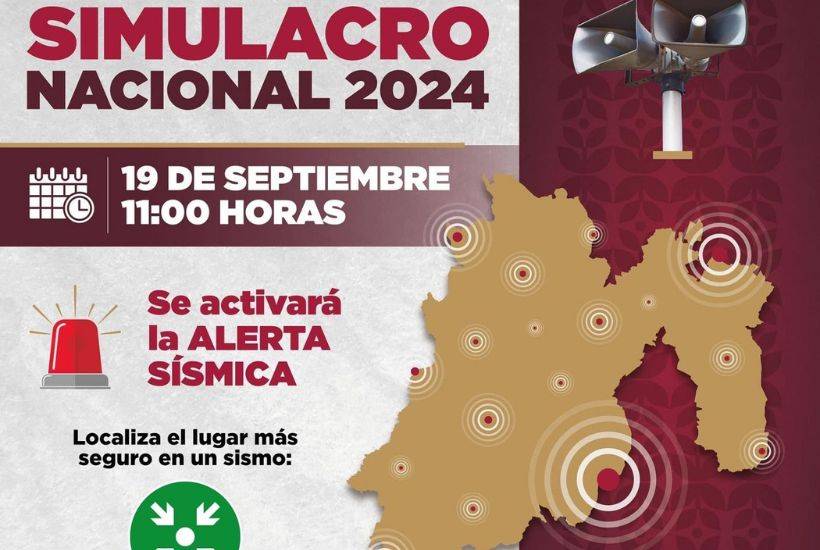 ¡Atentos este 19 de septiembre! Simulacro y alerta sísmica en la Ciudad de México y Edomex