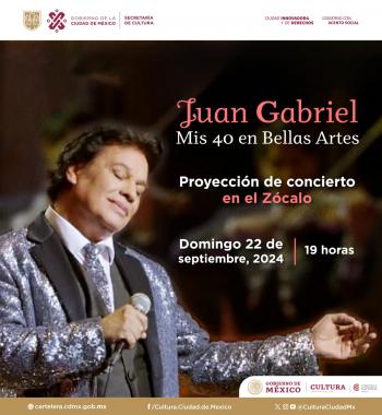 Zócalo Lindo y Querido: Maratón de Mariachis y proyección de Juan Gabriel para celebrar el mes patrio