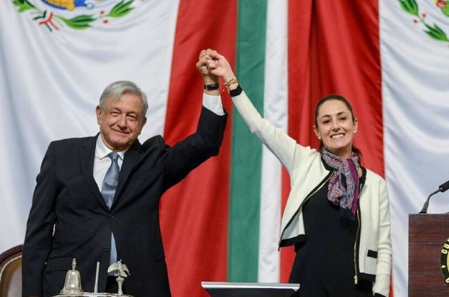 AMLO afirma que Claudia Sheinbaum restaurará el orden en el país