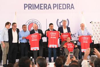 Territorio Atleti Potosí será único en México: Ricardo Gallardo