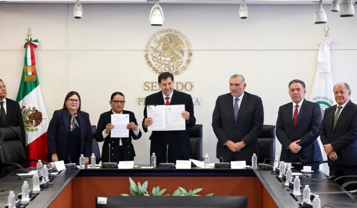 El Gobierno de México presenta reformas para elección popular de jueces y magistrados en el Senado